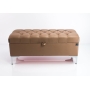 Tufted Storage Bench